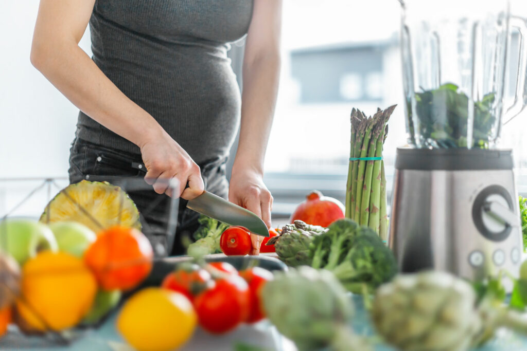 Vegane und vegetarische Ernährung während der Schwangerschaft
